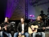 Die Band Platt im Kopp aus Hechthausen performt ihren Song