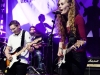 Die Band Skyline B (Lena Feyen, Gesang; Jens Linnemann, Gitarre, Jacqueline Schulte, Gitarre; Julia Klinkhamer, Bass; Hannes Willms, Drums) performt ihren Song